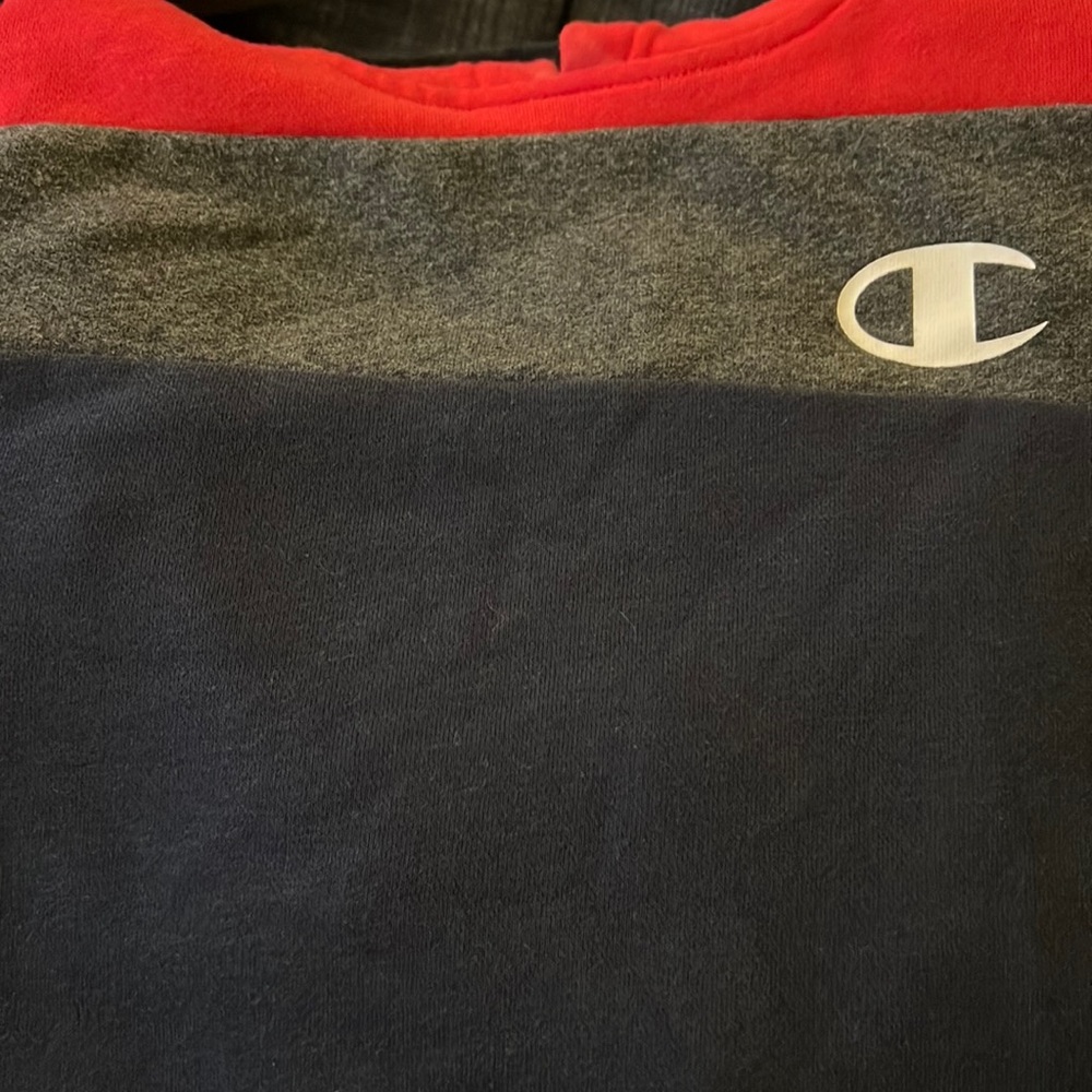 Boys size large champion hoodie